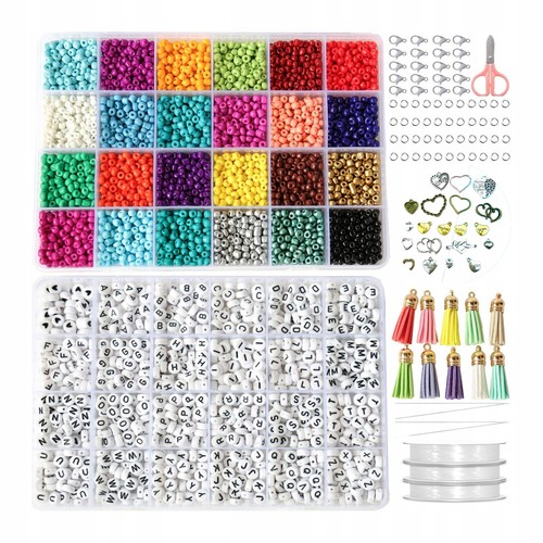 Schmuck bastelset 7200 teile - 7200,