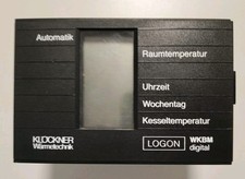 ELCO Klöckner Logon Plus E WKBM digital Steuerung Heizungsregler