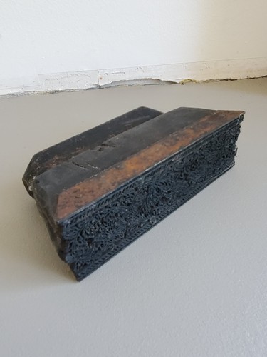 Sehr feiner holzdruckstempel - sehr,