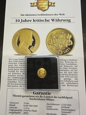 Münzen - 1/25 Unze - aus aller Welt - 999 Feingold Gold - 1,24g - wählbar Münze