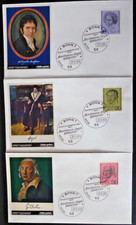 BRD Bund FDC Ersttagsbriefe Mi.-Nr. 616-618 Beethoven Hegel (1137) Folio-Print