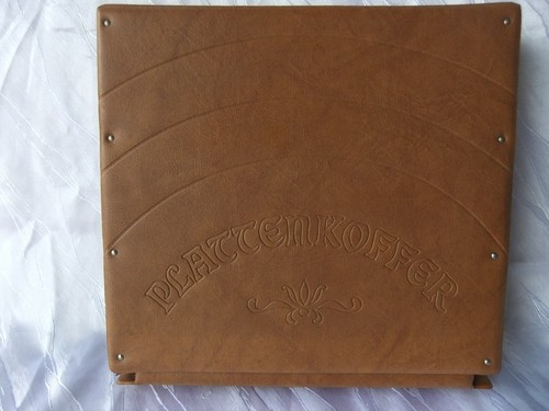 Plattenkoffer retro vinyl - lp,