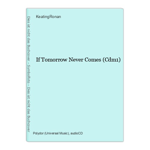 Tomorrow never comes - tomorrow,