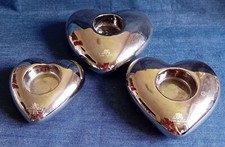 Lene Bjerre - 3er Set Teelichthalter Herzen