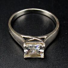 Klassischer DIAMONIQUE Ring 925er Sterling Silber Elegant Solitär Silver RG66