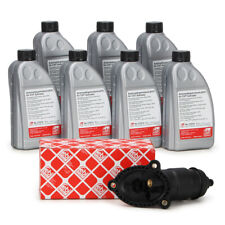 febi Hydraulikfilter + 7L Getriebeöl 0AW CVT-Multitronic für AUDI A4 B8 A5 A6 A7