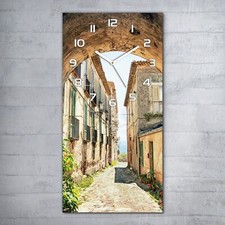 Wanduhr Glasuhr 30x60 Deko-uhr