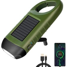 LED Taschenlampe Mit Kurbel