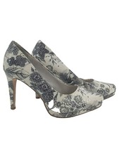 Tamaris Damen Pumps Blumenmuster Gr. 36 Elegant Mehrfarbig