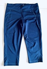 Damen 3/4 Sporttight/Sport-Legging, dunkelblau, Gr. M, TCM