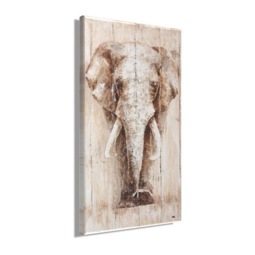 ölgemälde handarbeit elefant - Ölgemälde,