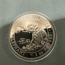 Silbermünze Somali African