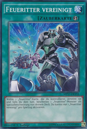 Yugioh mp17 de155 feueritter - yugioh, mp17-de155
