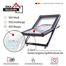ROTO Dachfenster  2fach Verglasung mit Eindeckrahmen und Rollo