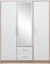 3-türiger Schrank mit Spiegel