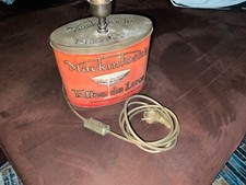 vintage antik große Blechdose