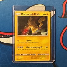 POKEMON Karte - Meisterdetektiv Pikachu - 10/18 - deutsch - Good