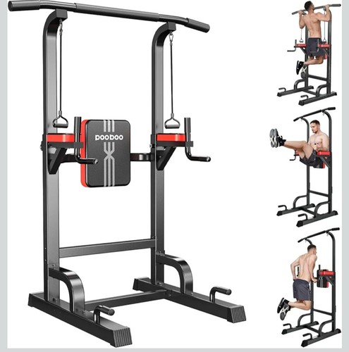 Power tower dip station - dip, pull