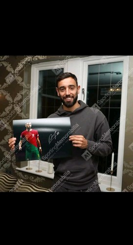 Bruno fernandes auto signed - auto,