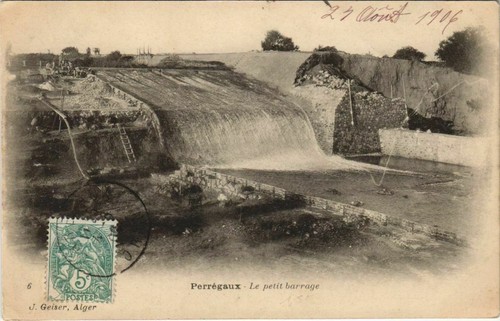 Cpa algeria perregaux petit - cpa,