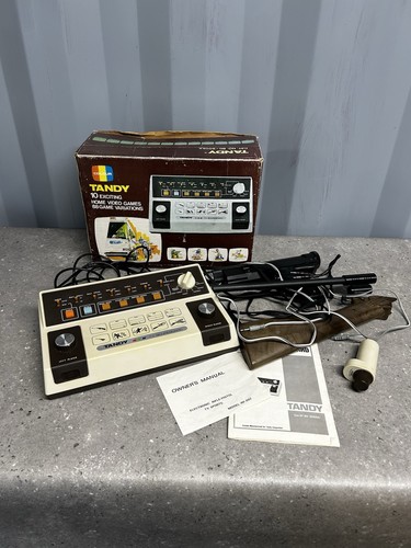 Vintage tandy color videospiel - tandy,