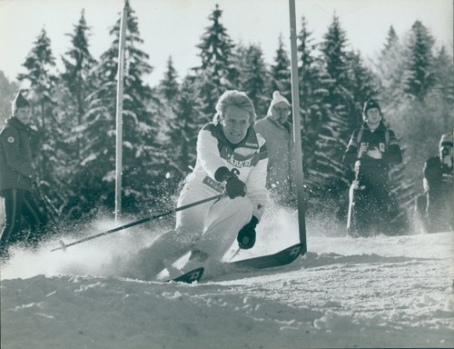 Foto wintersport skifahrerin - foto,