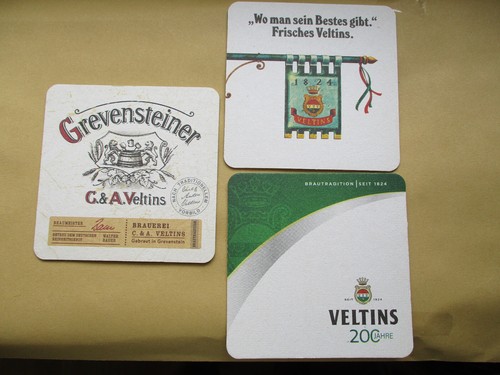 Bierdeckel veltins 200 jahre - veltins,