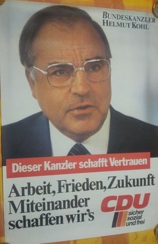 Cdu wahlplakat bundestagswahl - wahlplakat,