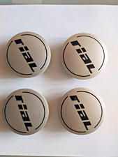 4x Original RIAL Nabenkappen N23 silber für Alufelgen Nabendeckel N 23 56/60 mm.