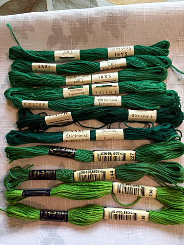 Stickgarn sticktwist baumwolle - sticktwist,