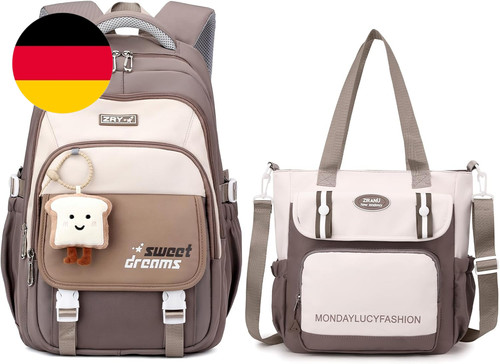 Amythe schulrucksack mädchen - schulrucksack,