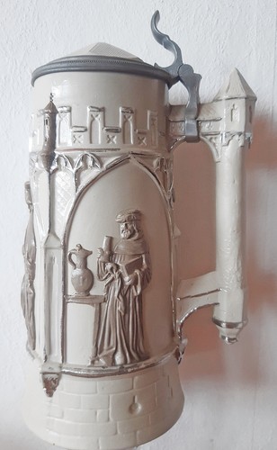 Turmkrug reliefbierkrug - turmkrug,