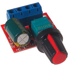 PWM DC Motorregler 4.5V–35V –  Mini LED Dimmer / Drehzahlregler – 5A  90W