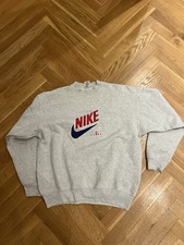 Very Rare Vintage Nike Varsity  Sweater Pullover Spellout 80s 80er gr. l