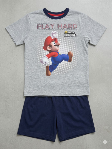 New super mario bros pyjama - new,