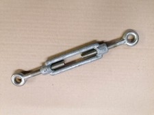 Spannschloss M10 verzinkt Seilspanner Spannschraube Öse-Öse Gewinde M10 Li+Re