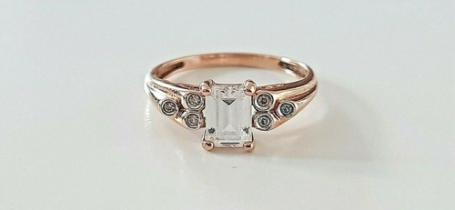 Gold design ring zirkonia - ring, °