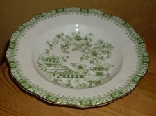 Seltmann Weiden Theresia China grün 1 Suppenteller