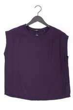 Opus Bluse Modell Finya für Damen Gr. 38, M neuwertig Kurzarm lila aus Viskose