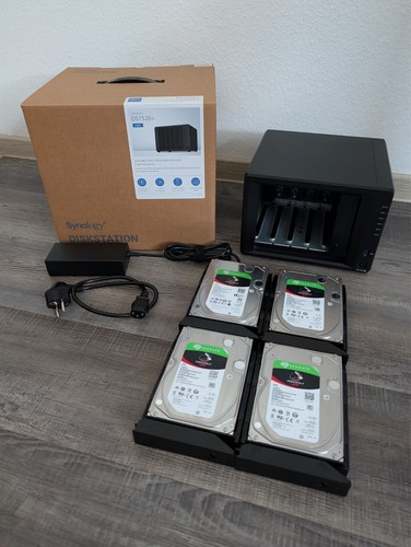 Synology ds1520 nas inkl 4 - synology, inkl.