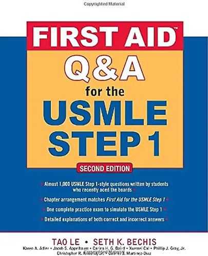 First aid for the usmle - q&a,