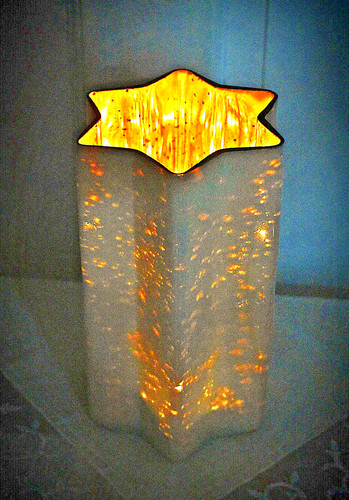 Stern windlicht groß - stern,