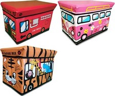 Die Spielzeugkiste mit Deckel