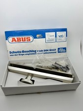 ABUS Haustür Schutz Beschlag HLT 610 F2 Silber Rundknauf Retro 92mm o. Klinke