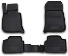 Gummifußmatten für 3er BMW E90 E1 2005-2012 3D Passform Hoher Rand Gummimatten
