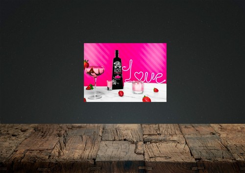 Tequila rose blechschild - tequila,