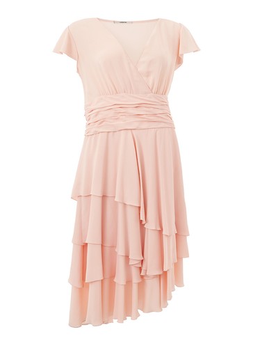 Kleid mit rüschen - kleid,