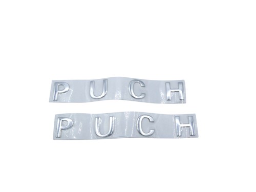 Aufkleber puch silber - puch,