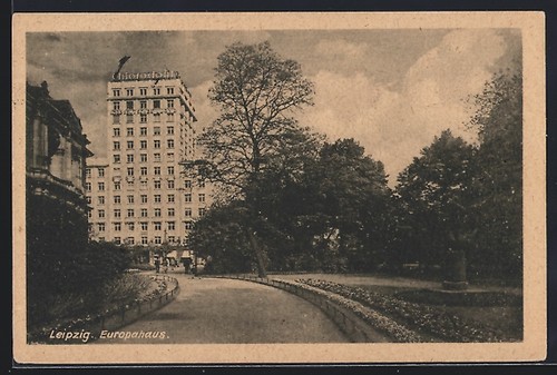 Ansichtskarte leipzig - ansichtskarte,