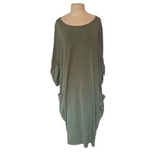 Damen Midi Ballonkleid Jersey